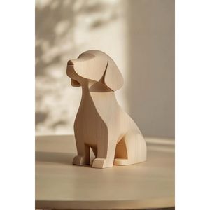 Sculpture en bois décorative d'intérieur, artisanat au design élégant pour la décoration de la maison - Product Image 6