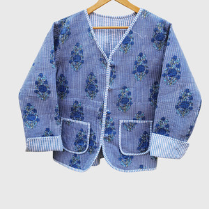 Cardigan Bohème Brodé Floral Ouvert sur le Devant à Manches Longues Grande Taille pour Femme – Vêtement d'Extérieur Décontracté en Coton pour le Printemps, Col en V - Product Image 1