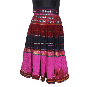 Faldas de banjara Vintage, bordadas a mano, estilo indio, bohemio, tribal, kutch - Product Image 1