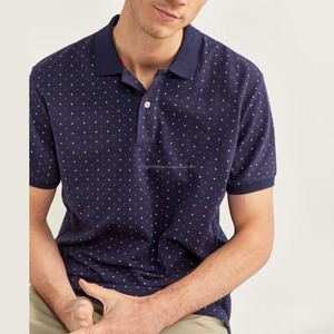 Polos de golf personalizados de alta calidad para hombre, camisetas de polo informales de manga corta con logotipo bordado personalizado de talla grande - Product Image 1