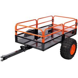 Carrello Ribaltabile Robusto con Capacità di Carico di 680 Kg per ATV, UTV, Tosaerba, Trattore, Giardino e Trasporto in Fattoria - Product Image 4