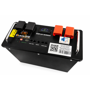 Batterie intelligente LiFePO4 Thunder Pro 51,2 V 100 Ah, conception robuste, écran d'affichage, équilibrage actif, LFP liquide 48 V nominal - Product Image 1
