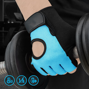 Guantes de Gimnasio para Levantamiento de Pesas al por Mayor, Guantes de Powerlifting con Agarre de Silicona Antideslizante, Transpirables, para Entrenamiento Físico y Culturismo - Product Image 6