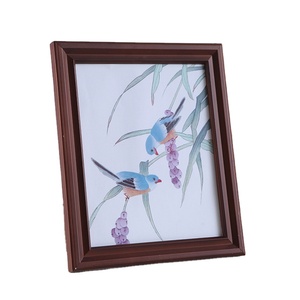 Elegant Wooden Photo <b>Frame</b> With Rich Brown Finish And Classic Design Perfect For Displaying Artwork Photos - Product Image 1