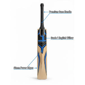 Bate de Críquet de Madera de Salgueiro Inglés, Fabricado en Fábrica, Personalizable, Ligero, Duradero y Ecológico, para Partidos de Equipo - Product Image 3