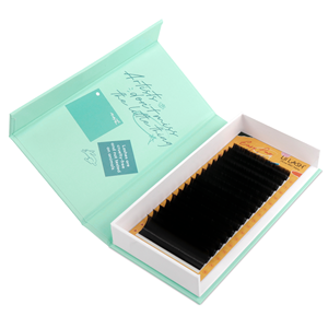 Extensions de cils en cachemire effet plume, volume mat, les plus vendues, faciles à poser, en plateaux, vente en gros avec logo personnalisé, éventail rapide - Product Image 4