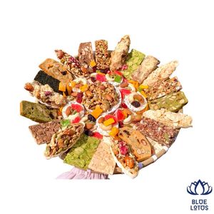 DISPONIBLE DÉS ORA : Tarte aux noix mélangées écologique de qualité supérieure, un dessert énergétique végétalien incontournable, prix direct usine. - Product Image 1