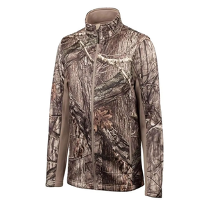 Wholesale GRACE <b>SIGN</b> Unisex Winter Upland Bird Hunting Jacket Water Resistant Soft <b>Shell</b> with Zip Closure Camouflage - Product Image 1