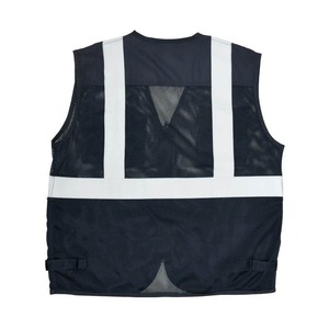 Chaleco de Seguridad Reflectante Personalizado al por Mayor, Resistente al Calor, de Alta Visibilidad, para Construcción - Product Image 2