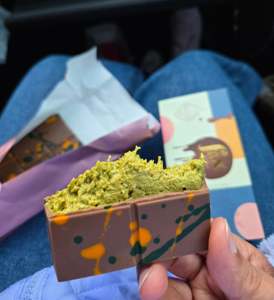 Chocolate de Dubái en Oferta, Chocolate de Dubái con Pistacho y Kadaif HALAL 93 gr con la Mejor Oferta de Descuento - Product Image 4