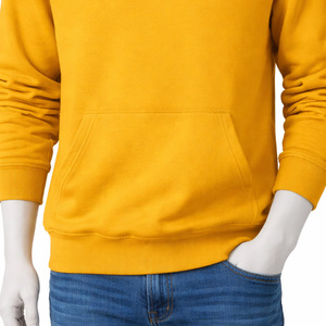 เสื้อฮู้ดผ้าฟลีซคอตตอน 100% สีพื้น แขนยาว ปรับเชือกผูกได้ ทรงลำลอง ใส่สบาย เหมาะสำหรับฤดูหนาว - Product Image 5