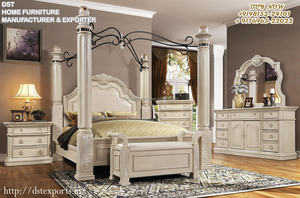 White Gold ชุดโซฟาหุ้มหนัง PU สำหรับห้องนั่งเล่น,เฟอร์นิเจอร์ห้องนั่งเล่นไม้แกะสลักทนทานสีขาวทองหรูหราขนาด8ที่นั่ง - Product Image 4