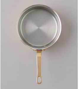 Premium Heavy Copper Sauce Pans Metal Kitchenware Set Elegant Durable Cookware Ideal For Home Hotel And Restaurant Use - Product Image 3