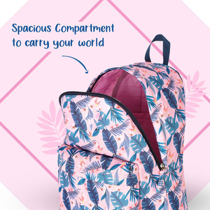 Sacs à dos de randonnée personnalisés avec impression par sublimation, couleur rose, imperméables, sangles réglables, sacs pour ordinateur portable pour adultes - Product Image 4