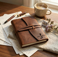 Carnet en cuir personnalisé, carnet rechargeable gravé, cadeau d'entreprise personnalisé, cadeau de remerciement pour les employés, cadeau d'affaires