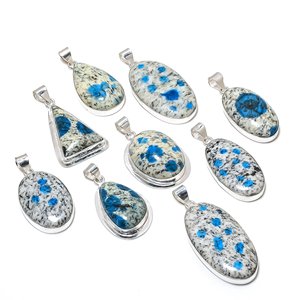 Lote al por mayor de collares con colgante de piedra preciosa de jaspe K2 hechos a mano, modernos para mujer, para compromiso, boda, aniversario - Product Image 3
