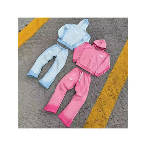 Ensemble de sport pour hommes, vêtements de course à pied, ensemble de jogging, tenue d'entraînement de gym, haut de fitness avec poches zippées, pantalon de survêtement - Product Image 4