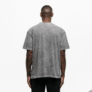 T-shirts Oversize Vintage en Coton Lourd 220g/m² Respirant Grande Taille Design Uni Lavé – Qualité Supérieure Fabricant - Product Image 2