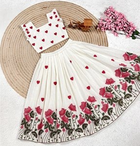 ชุดเลเฮนกาสไตล์ใหม่ พร้อมส่ง ตัดเย็บสำเร็จ ใส่ได้เลย - Product Image 4