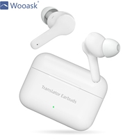 Vente chaude Traduire Casque Musique Casques Logo Personnalisé Traduction Sans Fil Écouteurs Écouteur Casque Traducteur Dispositif