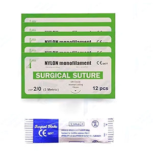 Training Medical Student <b>Practice</b> Suture Kit Complete <b>Practice</b> Kit Suture <b>Pad</b> Silk & Nylon Sutures for Clinical Skills - Product Image 3