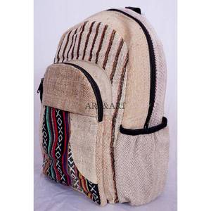 Sac à dos léger et élégant de style tibétain vintage unisexe pour le camping et la natation, avec motif unique et poignée détachable, en matière organique - Product Image 2