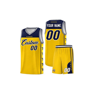 Uniforme de Baloncesto Personalizado, Ropa Deportiva con Nombre de Jugador/Equipo Impreso, Sin Mangas, Secado Rápido, 100% Poliéster - Product Image 2