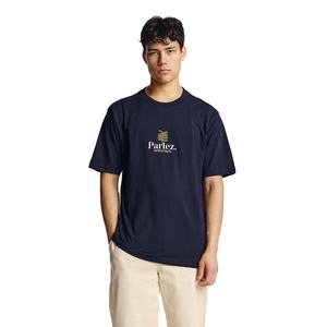 Venta caliente de alta calidad verter impresión 100 algodón hombres Camisetas manga corta cuello redondo hecho en Pakistán - Product Image 2