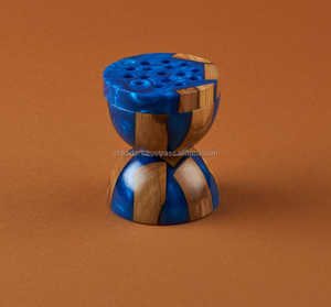 Layali Ramadan 2025 Quemador Bakhoor de madera epoxi de lujo Soporte de incienso artístico para la celebración de Eid y el ambiente espiritual del hogar - Product Image 1