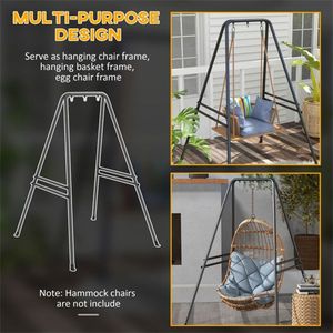 Hammock Chair Stand Durable Swing Stand for Comfortable Hammocks - Product Image 6