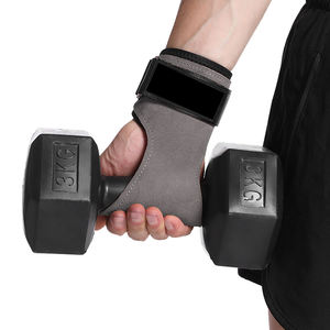 Sangles de musculation pour soulevé de terre, antidérapantes, avec support de poignet et logo personnalisé - Product Image 5