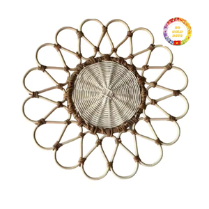 Rattan Table Setting Decor | Handwoven Charger <b>Plate</b> | Eco-Friendly Dining | OEM Vietnam Factory - Product Image 6