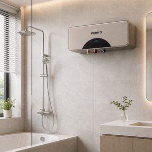 Perito Wall Mounted Electric Storage Water <b>Heater</b> 15L Metal Housing Household Use - Product Image 4