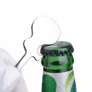 Porte-clés ouvre-bouteille en forme de guitare, porte-clés en métal, ouvre-bouteille portable, cadeau - Product Image 5