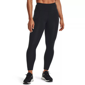 Women High Waist Full Length Yoga Leggings With Pockets Seamless Four-Way Stretch Black Sport <b>Pants</b> - Product Image 1
