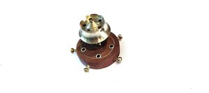 Porta Incienso de Madera Hecho a Mano, Soporte Rústico para Agarbatti con Incrustaciones de Latón, Recolector de Ceniza, Accesorio Decorativo para Meditación y Oración - Product Image 4