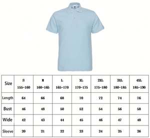 Vente en gros de polos de golf pour hommes, vêtements pour hommes de haute qualité, en polyester uni, avec logo personnalisé - Product Image 6