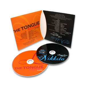 บรรจุภัณฑ์ดิจิแพคสำหรับแผ่นซีดีเพลงแบบสองช่องใส่แผ่น 2 แผ่น - Product Image 1
