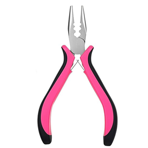 Professional New Hair <b>Extension</b> Tools Kit Premium Steel <b>Beads</b> Remover Crimp Pliers Hair Cutting & Styling Set - Product Image 4