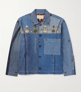 Veste d'hiver pour homme, coupe slim, fabrication professionnelle, vêtement décontracté, mode, épaisse, veste en jean pour homme, avec personnalisation - Product Image 1