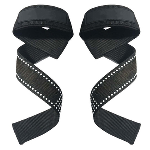 Sangles de levage de poignet personnalisées en néoprène antidérapantes pour soulevé de terre, imperméables et respirantes pour l'entraînement de musculation - Product Image 1