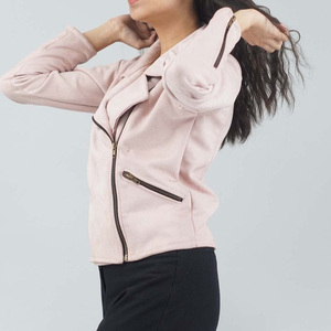 Chaquetas de Cuero Sintético para Mujer, Ropa Casual de Invierno, Diseño Personalizado, Moda Urbana, Venta al Por Mayor - Product Image 3