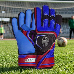 Gants de football gaélique de haute qualité, personnalisés, à coupe négative et avec sangle en latex - Product Image 3
