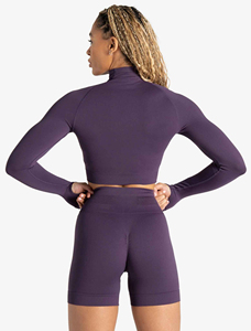 Custom Wholesale Women Short Sleeve Simple Lightweight Sexy Fitness <b>Crop</b> <b>Top</b> Tees 100% Organic Cotton Crewneck t Shirt for Women - Product Image 5