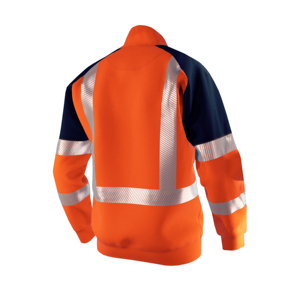 <b>Men</b> High Visibility Waterproof <b>Reflective</b> Safety <b>Jacket</b> Outdoor Sports Stand Collar OEM Service High Quality Protection - Product Image 6