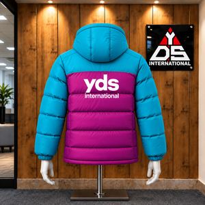 Blouson matelassé pour homme de haute qualité, à capuche, style streetwear, respirant, confortable, imperméable, coupe-vent, avec logo frontal, idéal pour le printemps et les températures froides - Product Image 3
