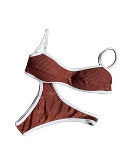 Unisex High Quality Customize Swimmer Bikini Set <b>Bra</b> and Underwear With Customize Logo Beach wear Bikini - Product Image 1