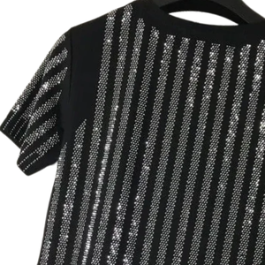 Custom Men's Acid Washed Cropped Rhinestone Metal Distressed T <b>Shirt</b> DTG Printing Cut Edge Graphic Tee 100% Cotton T <b>Shirts</b> - Product Image 5