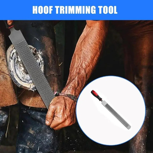 Herramienta profesional de acero al carbono para recortar pezuñas de caballos y proyectos de carpintería - Product Image 5
