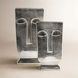 Vase à fleurs décoratif contemporain de qualité supérieure pour l'intérieur, centre de table floral, Zahid Exports - Product Image 1